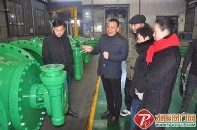 淮安市市政工程局暨中科建設(shè)開(kāi)發(fā)總公司領(lǐng)導(dǎo)蒞臨卡爾斯閥門(mén)