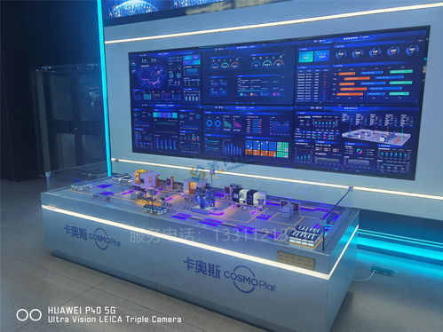 智能工廠沙盤 物聯(lián)網(wǎng)與智能制造模型的媒體化呈現(xiàn)